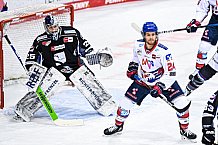 Eishockey, Herren, DEL, Saison 2020-2021, Playoff Viertelfinale Spiel 2, Straubing Tigers - Adler Mannheim, 22.04.2021