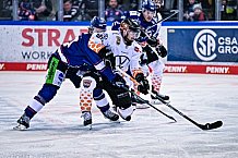 Eishockey, Herren, Penny DEL, DEL, Saison 2022-2023, Playoffs, Viertelfinale, Spiel 3, Straubing Tigers - Grizzlys Wolfsburg, 19.03.2023