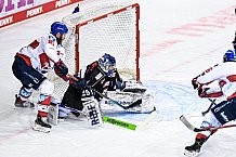 Eishockey, Herren, DEL, Saison 2020-2021, Playoff Viertelfinale Spiel 2, Straubing Tigers - Adler Mannheim, 22.04.2021