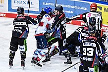 Eishockey, Herren, DEL, Saison 2020-2021, Playoff Viertelfinale Spiel 2, Straubing Tigers - Adler Mannheim, 22.04.2021