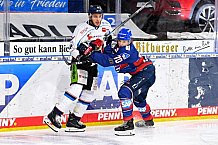 Eishockey, Herren, DEL, Saison 2020-2021, Playoff Viertelfinale 1, Adler Mannheim - Straubing Tigers, 20.04.2021