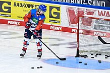 Eishockey, Herren, DEL, Saison 2020-2021, Playoff Viertelfinale Spiel 2, Straubing Tigers - Adler Mannheim, 22.04.2021