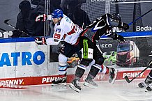 Eishockey, Herren, DEL, Saison 2020-2021, Playoff Viertelfinale Spiel 2, Straubing Tigers - Adler Mannheim, 22.04.2021