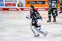 Eishockey, Herren, DEL, Saison 2020-2021, Playoff Viertelfinale Spiel 2, Straubing Tigers - Adler Mannheim, 22.04.2021