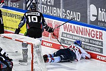 Eishockey, Herren, DEL, Saison 2020-2021, Playoff Viertelfinale Spiel 2, Straubing Tigers - Adler Mannheim, 22.04.2021