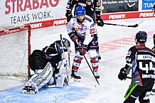 Eishockey, Herren, DEL, Saison 2020-2021, Playoff Viertelfinale Spiel 2, Straubing Tigers - Adler Mannheim, 22.04.2021